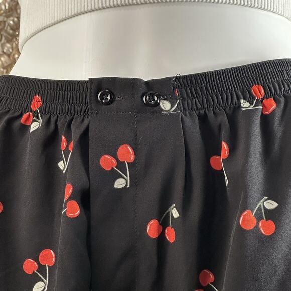 BDG Men’s S Cherry Print‎ Boxer Shorts Black Lounge Urban Outfitters Y2K - Picture 8 of 14